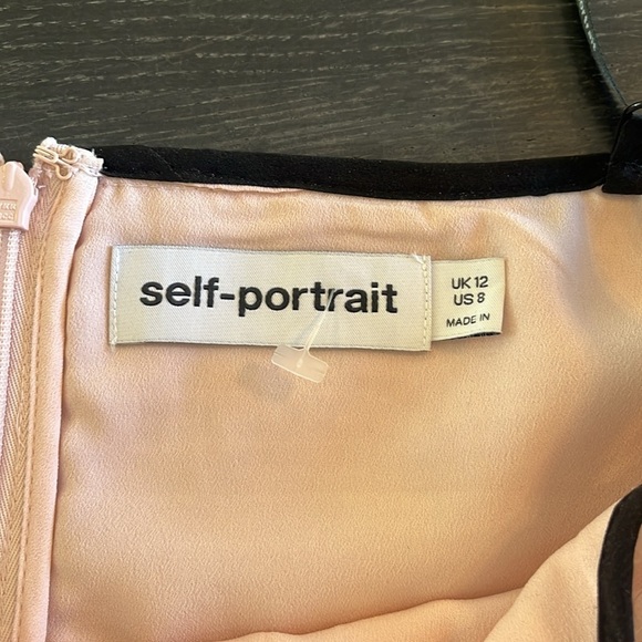 Self Portrait Sequin Pale Pink Mini Dress - Picture 8 of 9